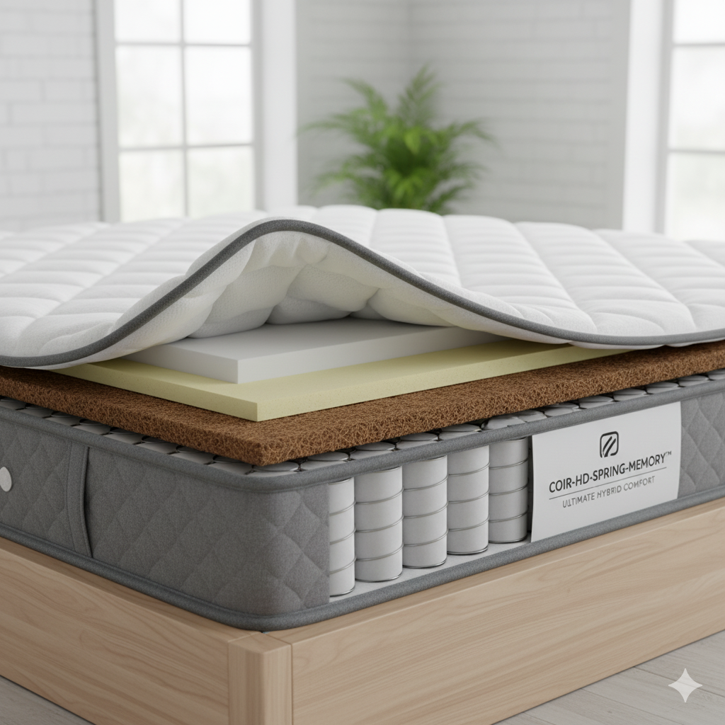 Spring + Memory Foam